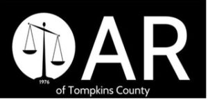 OAR logo with a scale on it