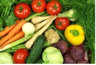 Image of multiple summer vegetables